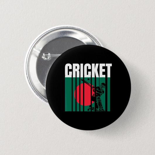 Cricket Player 5  缶バッジ (正面&裏面)