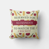 Cricket Player Reserved Seat クッション (正面)