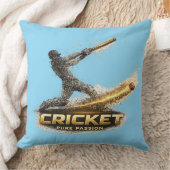 Cricket Pure Passion Gold Motion Throw Pillow 20x2 クッション (ブランケット)