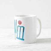 Cricket Set Sport Mug コーヒーマグカップ (正面右)