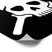 Cricket Skull  ポスター (角)