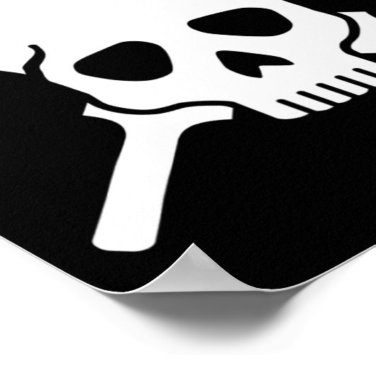 Cricket Skull  ポスター (角)