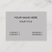 Cricket Sports Eat Sleep Play Cricket 名刺 (裏面)