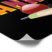 Cricket Sri Lanka Flag T Ll  ポスター (角)