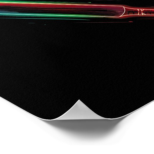 Cricket T Vector  ポスター (角)