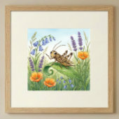 Cricket Tiny Insects Nursery ポスター