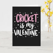 Cricket Valentine Greeting Card カード (黄色い花)