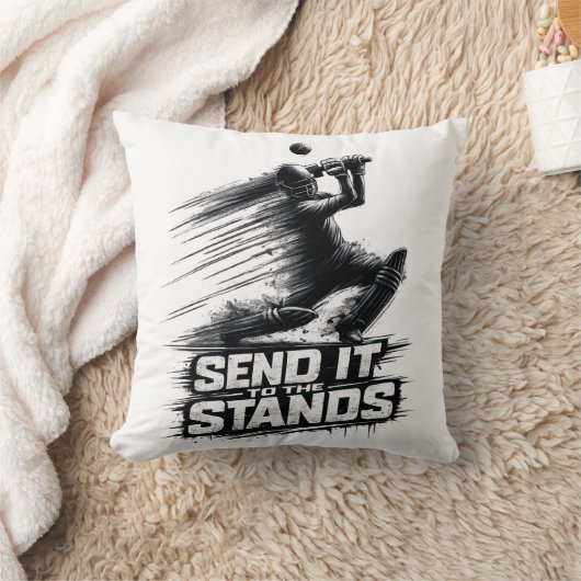 Cricket World Cup Power  T-Shirt クッション (ブランケット)