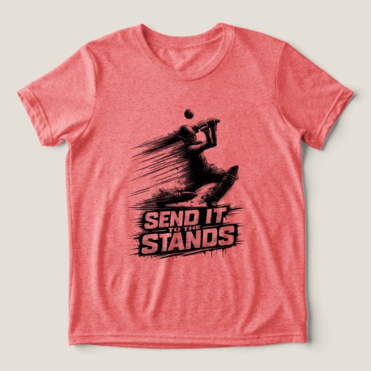 Cricket World Cup Power  T-Shirt トライブレンドＴシャツ (デザイン正面)