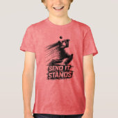 Cricket World Cup Power  T-Shirt トライブレンドＴシャツ (正面)