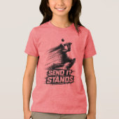 Cricket World Cup Power  T-Shirt トライブレンドＴシャツ (正面)