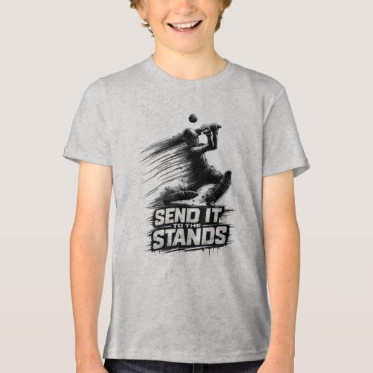 Cricket World Cup Power T-Shirt トライブレンドTシャツ (正面)