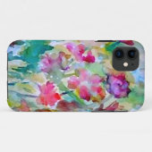 CricketDianeの花園の水彩画の抽象芸術 Case-Mate iPhoneケース (裏面(横))