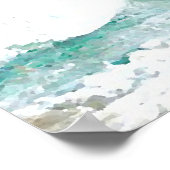 CricketDianeビーチポスター – 海波のアクション ポスター (角)