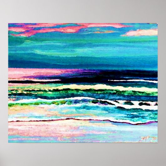 CricketDianeビーチDecorポスター – クリケットの海 ポスター (正面)