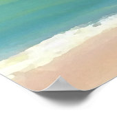 CricketDiane海ビーチポスター – Summer Day ポスター (角)