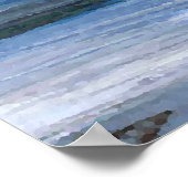 CricketDiane海ポスター – ブルーアンバーシー ポスター (角)