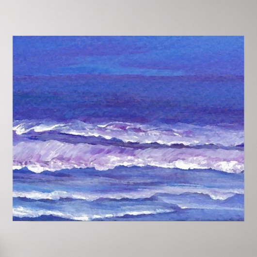 CricketDiane海ポスター – 宝石の色をした夕日 ポスター (正面)