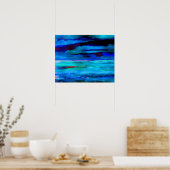 CricketDiane海ポスター – 海の青 ポスター (キッチン)