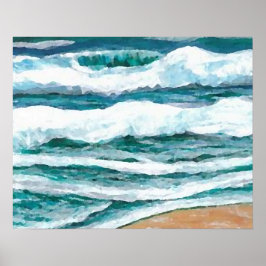 CricketDiane海ポスター – 私の足で砂 ポスター