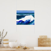 CricketDiane海ポスター – Standing Wave 1 ポスター (キッチン)