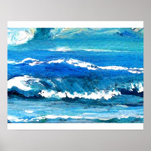 CricketDiane海ポスター – Wave Dance ポスター (正面)