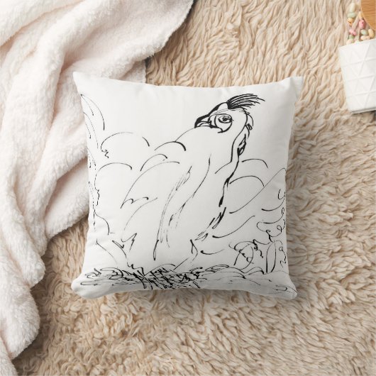 CricketDiane著国のオンドリデザイナー枕 クッション (ブランケット)