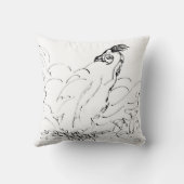 CricketDiane著国のオンドリデザイナー枕 クッション (裏面)