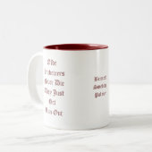 Cricketeers -カスタマイズ-名前の… ツートーンマグカップ (正面左)