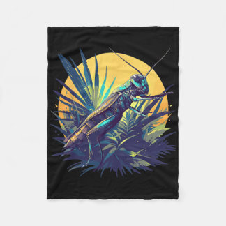 Crickets Animal Cricket 5  フリースブランケット