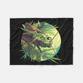 Crickets Animal Cricket 6 フリースブランケット (正面(横))