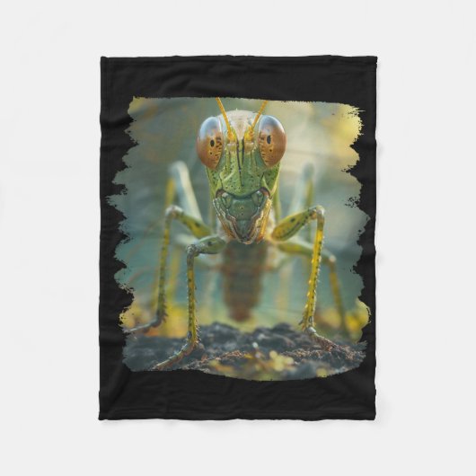 Crickets Animal Cricket 7  フリースブランケット (正面)