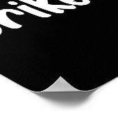 Crikey Christmas Santa Hat Matching Christmas Fami ポスター (角)