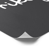 Crikey Christmas Santa Hat Matching Christmas Fami ポスター (角)