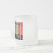 Crikvenica  フロストグラスマグカップ (正面左)