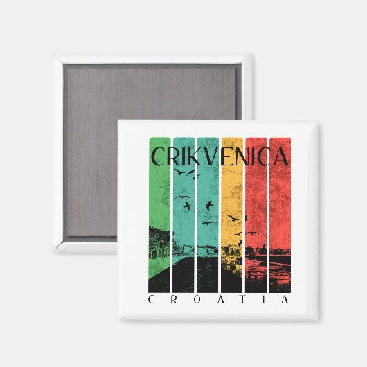 Crikvenica  マグネット (正面/裏面)