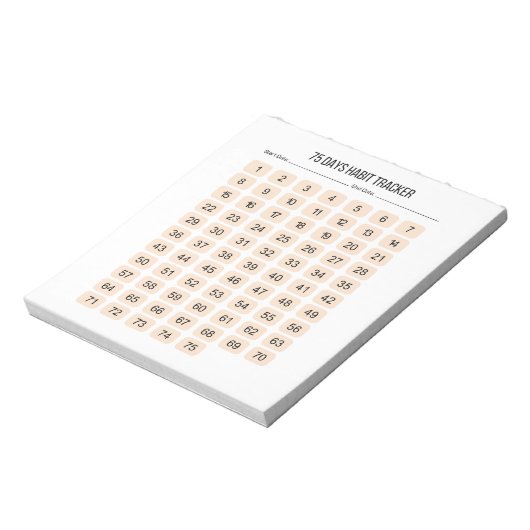 Crim Trackerプランナーメモ帳 ノートパッド (回転)