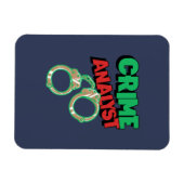 Crime Analyst マグネット (横)