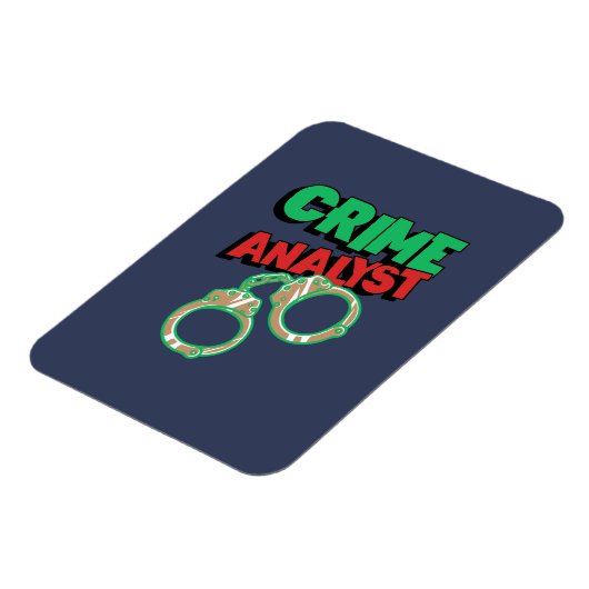 Crime Analyst マグネット (左側)