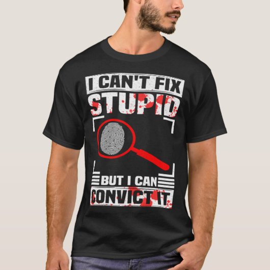 Crime Scene Investigator Forensics & Forensic Scie Tシャツ (正面)