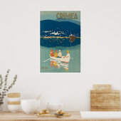 Crimea Vintage Art Travel Poster Print (XR3883) ポスター (キッチン)