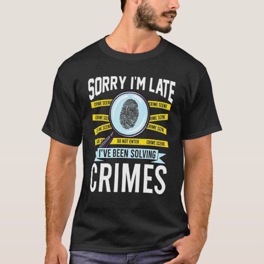 Criminologist Criminology True Crime Fan Tシャツ (正面)
