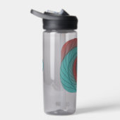 Crimson and Teal Vortex ウォーターボトル (右面)