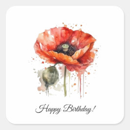 Crimson Bloom, custom スクエアシール