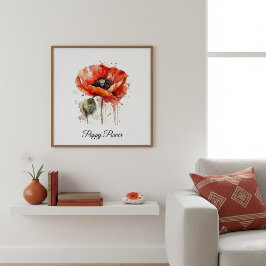 Crimson Bloom, custom ポスター