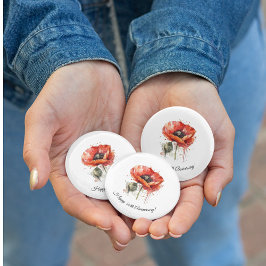 Crimson Bloom, custom 缶バッジ