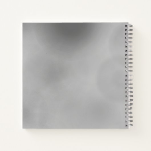 	Crimson Butterfly Bloom spiral notebook  ノートブック (裏面)