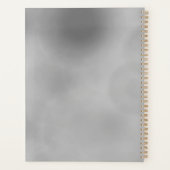 	Crimson Butterfly Bloom Spiral notebook  プランナー手帳 (裏面)