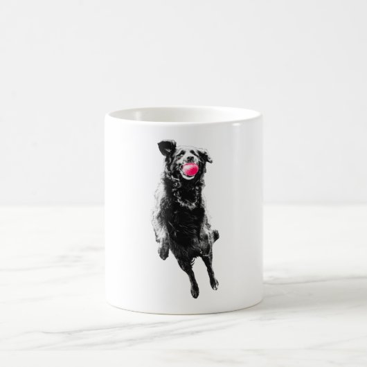 Crimson catch in flight コーヒーマグカップ (中央)