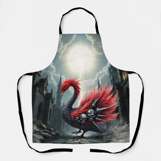 Crimson Cathedral Swan. エプロン (正面)